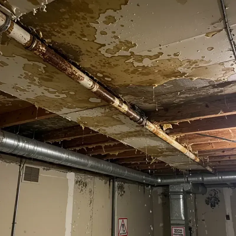 Ceiling Water Damage Repair in Woodbine, GA